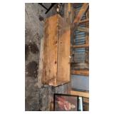Large wooden box 44ï¿½ x 17ï¿½ x 12ï¿½