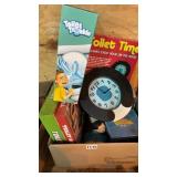 Toilet pottyï¿½s games clocks etc
