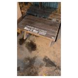 Small bench 30x18x16