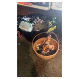 Bucket and basket for toys