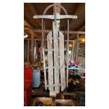 Wooden runner sled