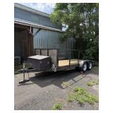 16ft car trailer tongo