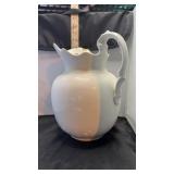 11ï¿½ Iron Stone pitcher has chip