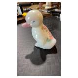 Hand painted Fenton duck