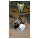 Planters and metal  planter stand