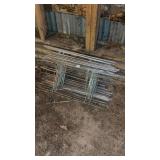 Metal sign stakes