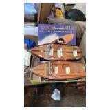 Wooden boat items