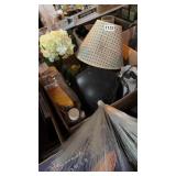 Fiber optic lamp & other lamps & oil