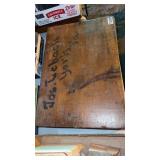Wooden advertising box 18.5ï¿½ x 12.5ï¿½ x 3.5ï¿½
