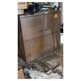 2 drawer metal lateral file cabinet