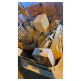 Picnic items, wine, charms, corkscrew, wine,