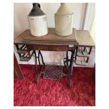 SEWING MACHINE BASE WITH TOP NO DRAWERS