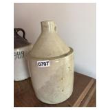 WHITE STONEWARE JUG