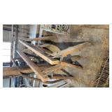 2 SAW HORSES
