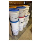 11 5 GALLON BUCKETS