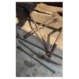 2 4WAYS, 2 BARS, PICKLE FORK, TIRE HAMMER