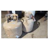 2 20LB PROPANE TANKS