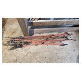 20. Fiberglass electric fence post.
