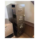 4 DRAWER METAL FILE CABINET