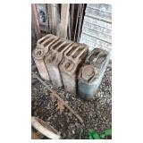 4 JERRY CANS