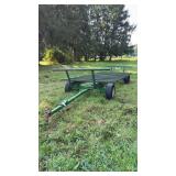 ROUND BALE HAY WAGON 10 TON