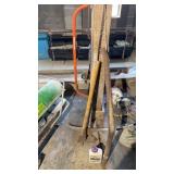 PICK AXE, SAW, ETC
