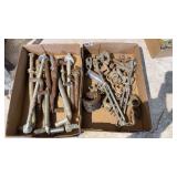 GATE LAGS, HINGES, CABLE CLAMPS
