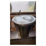 2 STAINLESS STEEL MILK BUCKETS