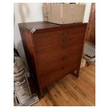 OAK SERVER 5 DRAWER 28x36x20