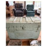 GREEN FLATTOP TRUNK