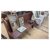 WOOD DEACONS BENCH 53"
