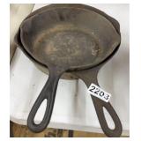 WAGNER WARE SIDNEY CAST IRON SKILLETS 6" & 8"