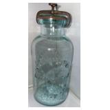 MILLVILLE FRUIT JAR GLASS LID METAL CLAMP