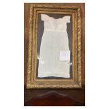 ANTIQUE WHITE COTTON CHILDS DRESS/CHRISTENING GOWN