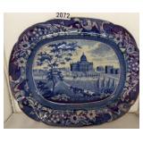 STAFFORDSHIRE PLATTER 15"