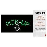 PICK UP DATES / TIMES / LOCATION