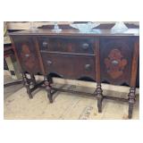 DEPRESSION MAHOGANY SIDEBOARD