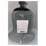 LARGE HAND BLOWN SOUTH JERSEY GLASS GARDEN CLOCHE