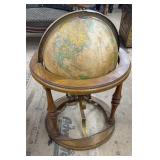 16" HERILOOM ROTATING FLOOR GLOBE BY REPLOGLE