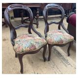 VICTORIAN MAHOGANY BALLOON BACK SIDE CHAIR