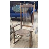 EARLY WOODEN ROCKER