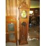 Grandmother clock; does work; measures approx. 17