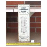 Vintage Russell Springs, KY First National Bank -