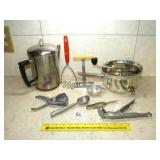 Group of Vintage Kitchen Items  - Located in