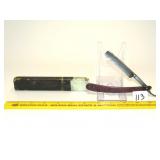 Vintage Schrade Straight Razor