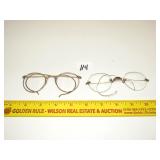 (2) Vintage Eye Glasses