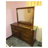 Dresser with Mirror - Located in BR1