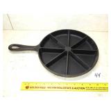 Cast Iron Corn Bread Skillet  - Located in Dining