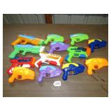Group of Toy Water Guns