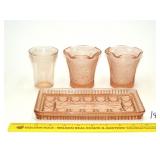 Vintage Pink Glassware
